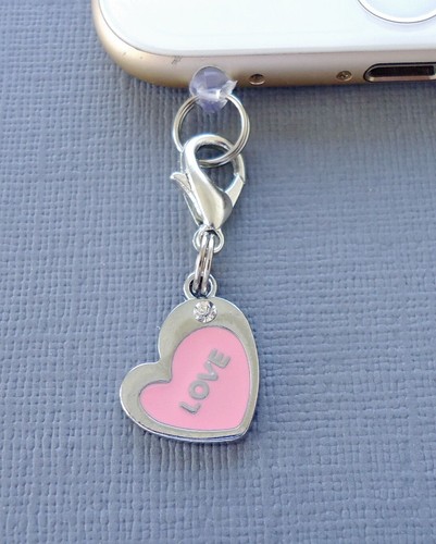 Charm cellulare cuore amore - charm,