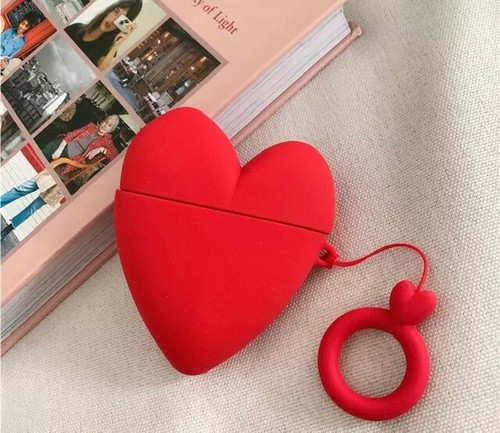 Cover airpods cuore rosso - cover,
